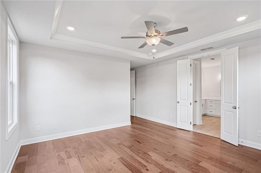 Spacious, unfurnished interior of a new home in Promenade at Sawnee Village, Cumming (Image 28).