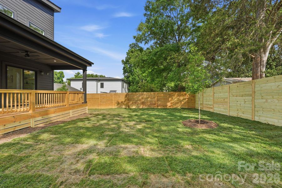 Exterior details and patio area of a home in , Charlotte (Image 27).