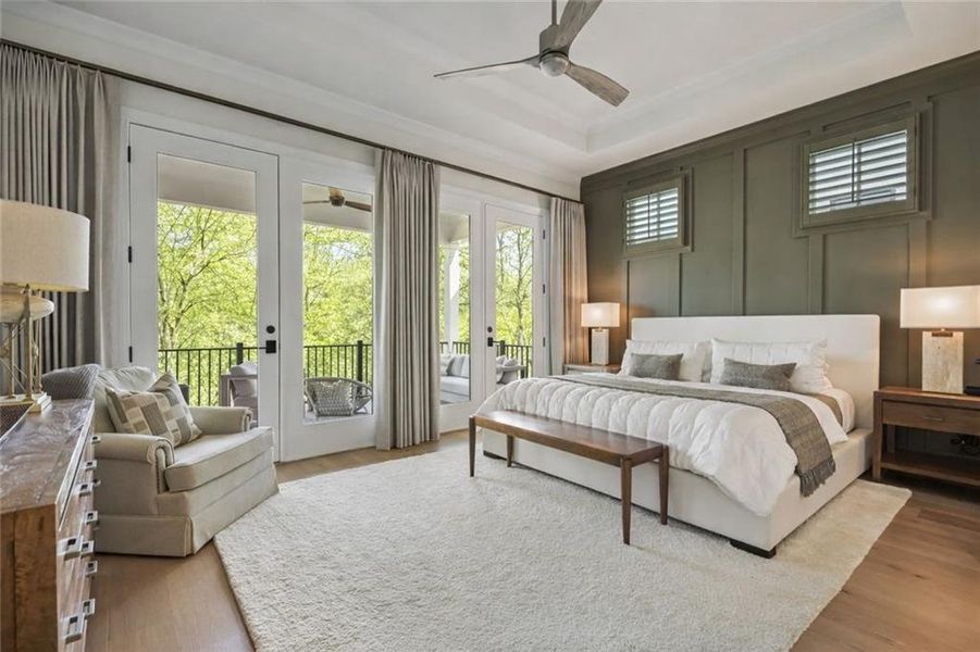 Furnished interior view inside a new home in Waterside Single Family, Peachtree Corners (Image 23).