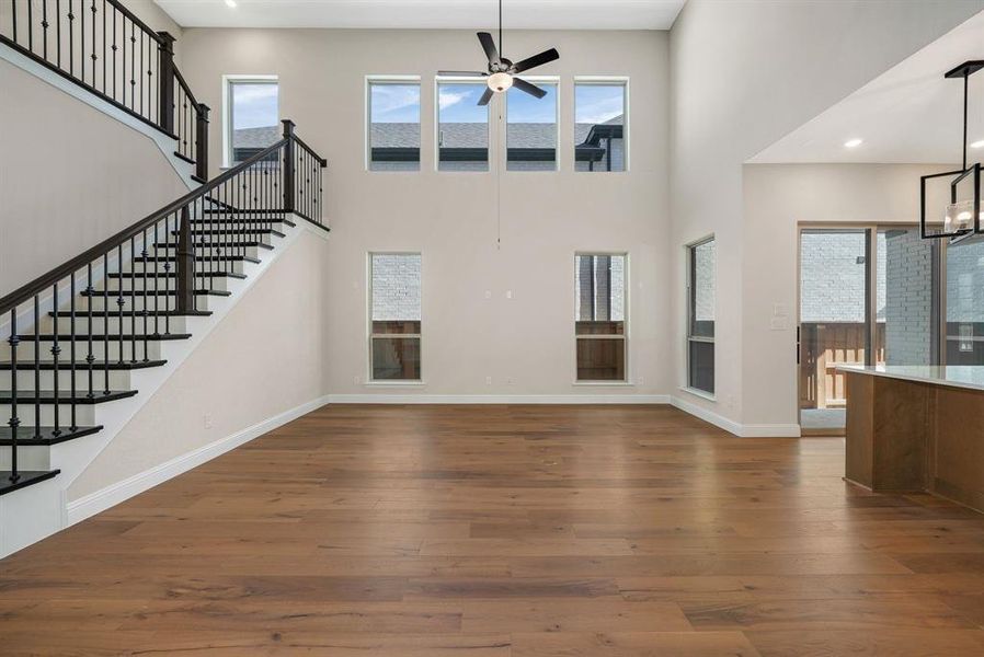 Spacious, unfurnished interior of a new home in Fields Villas - Darling Homes, Frisco (Image 16).