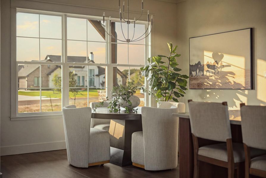 Furnished interior view inside a new home in , College Station (Image 17). Furnished interior view inside a new home in , College Station (Image 17).