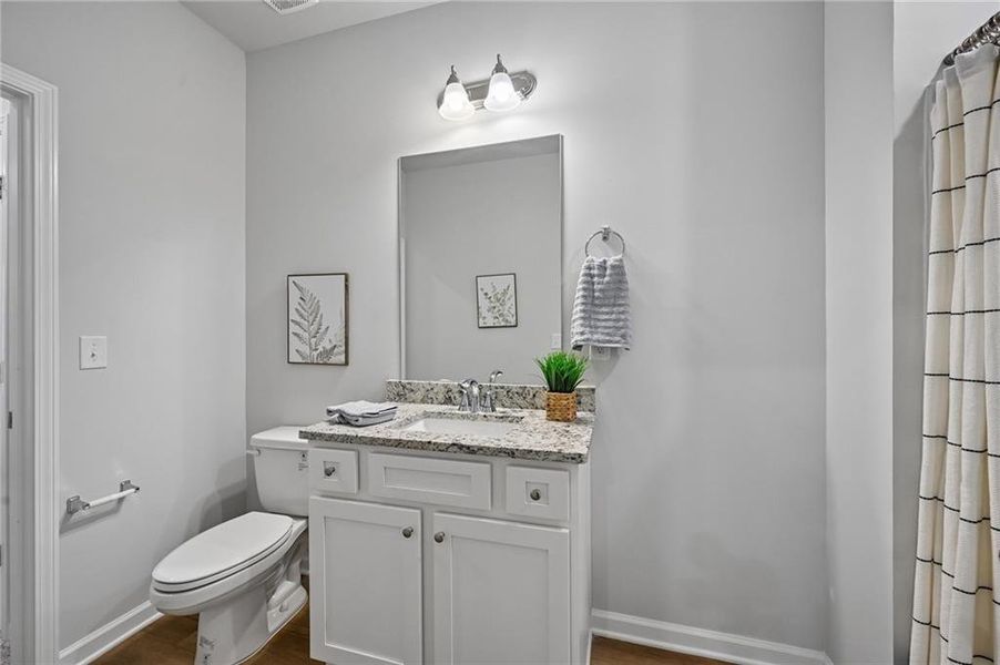 Furnished interior view inside a new home in , Lithonia (Image 14).