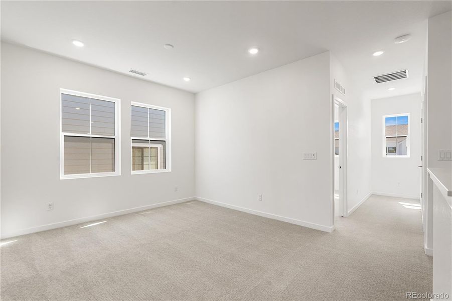 Spacious, unfurnished interior of a new home in Harmony at Solstice, Littleton (Image 26).