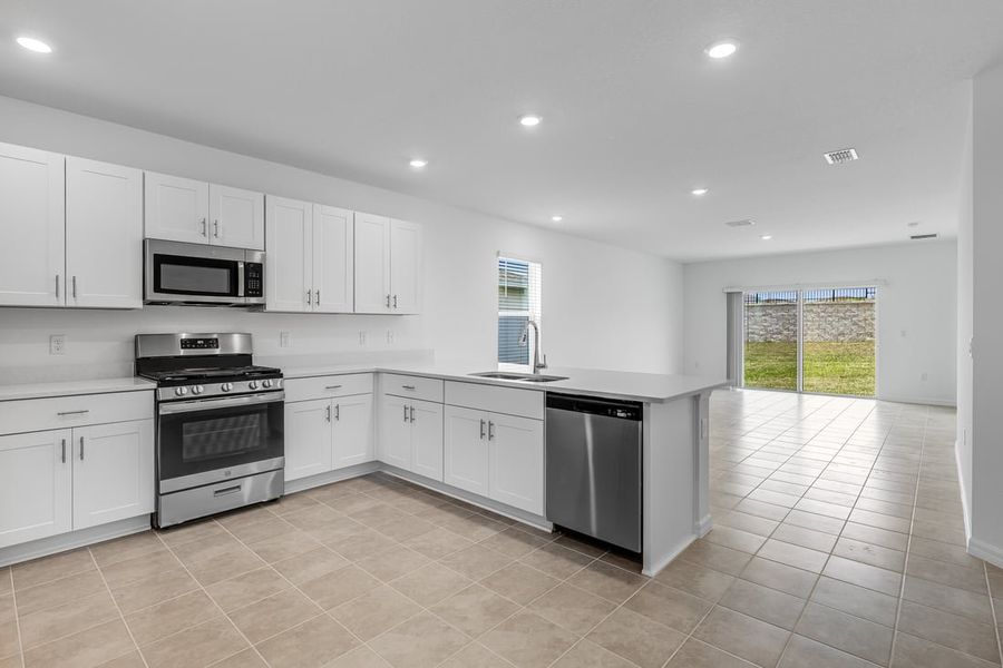 Furnished interior view inside a new home in Palm Wind, Hudson (Image 6).