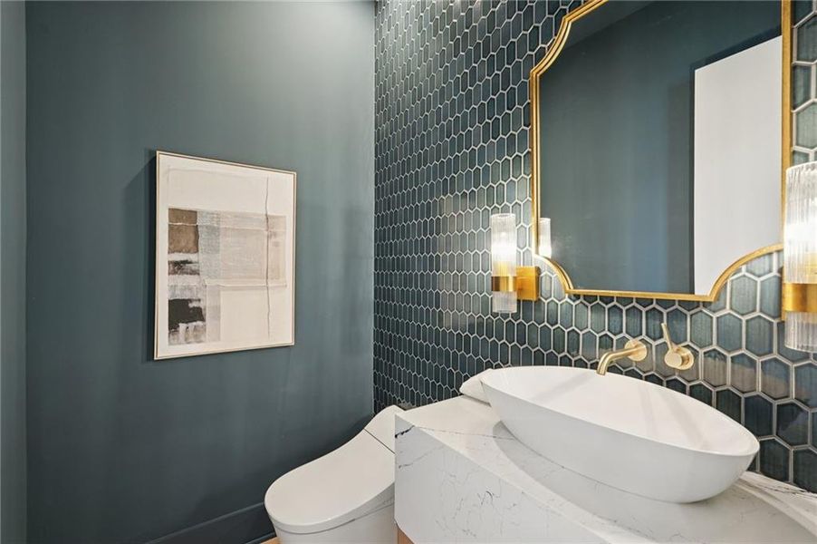 Furnished interior view inside a new home in , Roswell (Image 63).