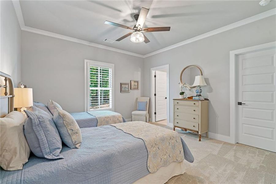 Furnished interior view inside a new home in , Woodstock (Image 17). Furnished interior view inside a new home in , Woodstock (Image 17).