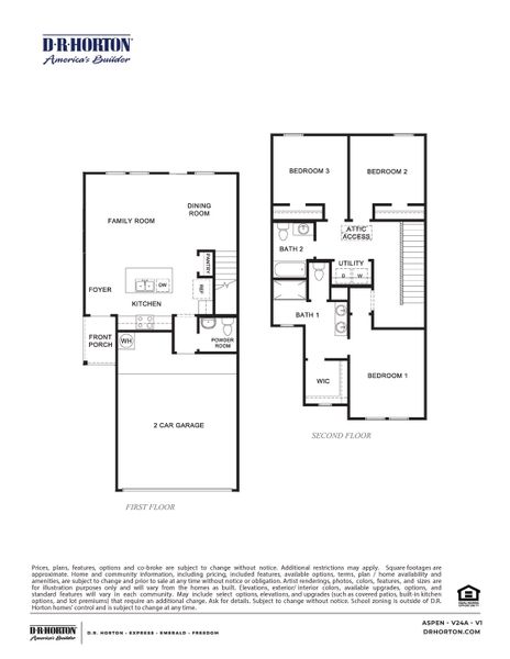 2D floor plan layout for the ASPEN by D.R. Horton in Legacy Village, Houston, TX (Image 4). 2D floor plan layout for the ASPEN by D.R. Horton in Legacy Village, Houston, TX (Image 4).