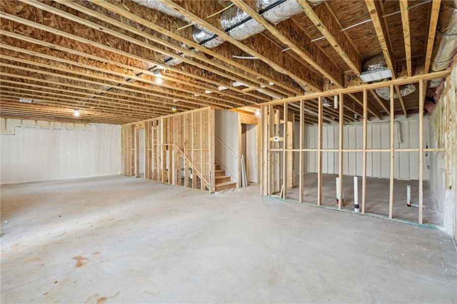 In-progress construction of a new home in Harmony Manor, Fairburn, GA (Image 51).