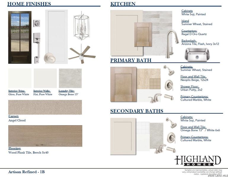 Sample of building materials used in homes in Esperanza, Boerne (Image 24).