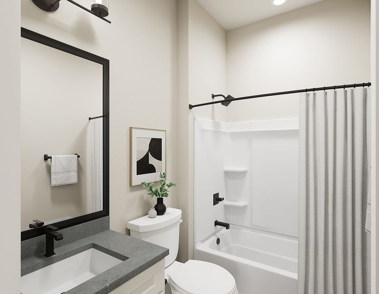 Representative furnished interior of a home built from the Aurora Plan 9001 by Tri Pointe Homes in Emberly, Queen Creek (Image 17). Representative furnished interior of a home built from the Aurora Plan 9001 by Tri Pointe Homes in Emberly, Queen Creek (Image 17).