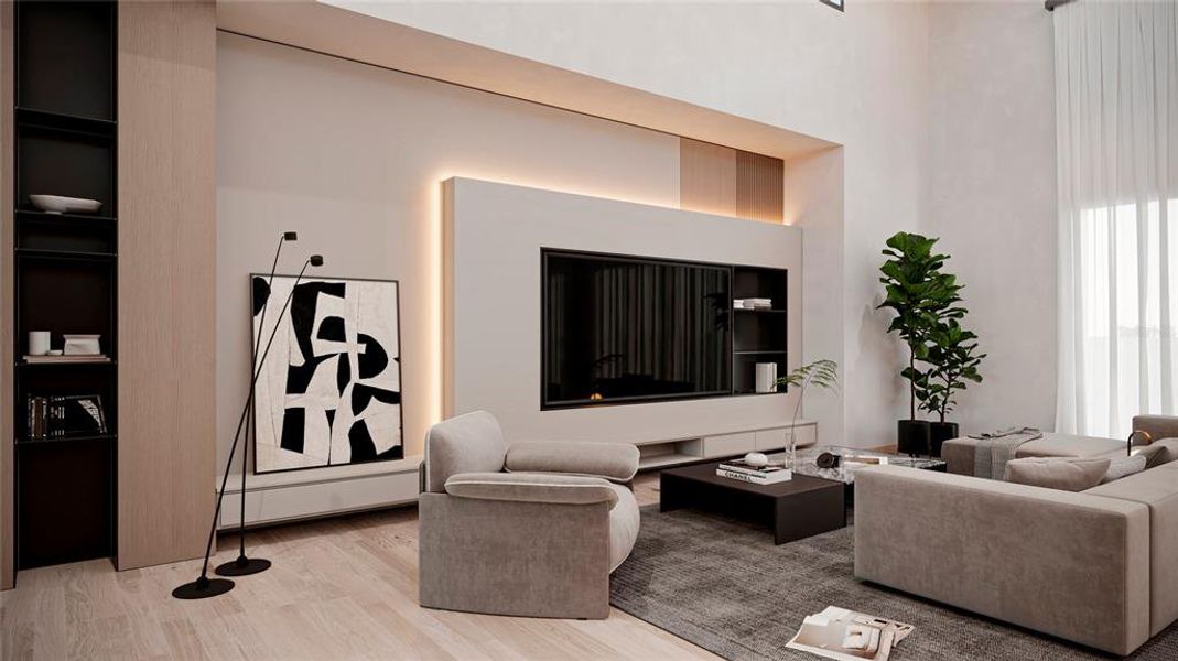 Furnished interior view inside a new home in , Punta Gorda (Image 6).