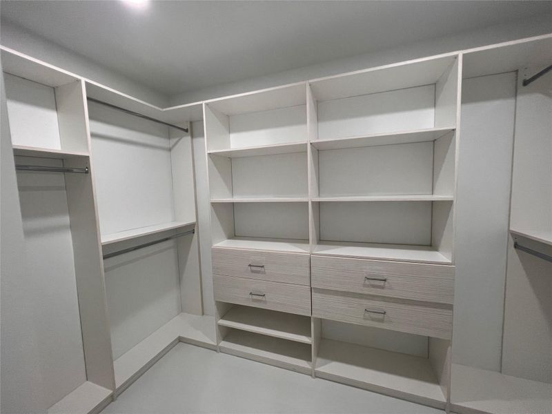 Master Bedroom Closet (Hers) Walk In