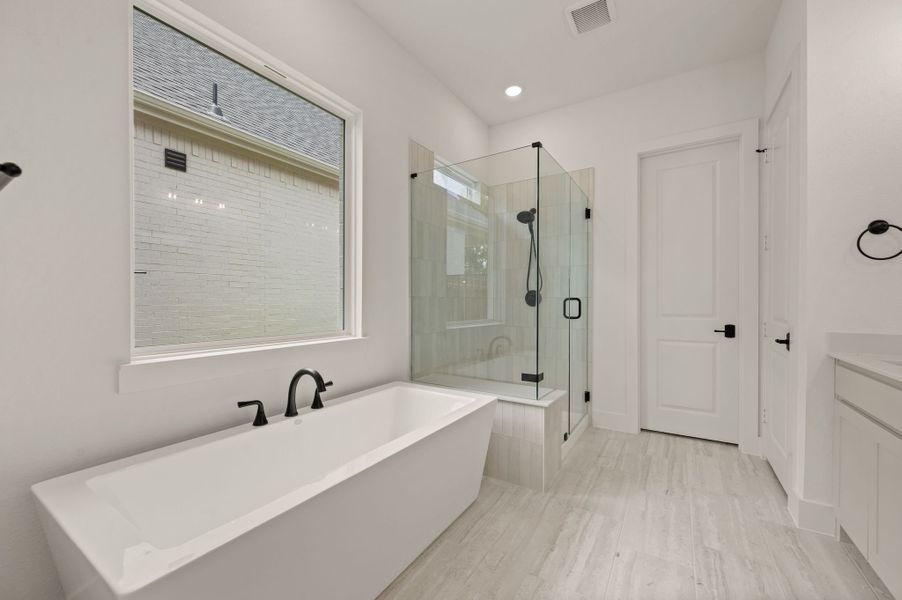 Furnished interior view inside a new home in Parks of Aledo, Aledo (Image 12). Furnished interior view inside a new home in Parks of Aledo, Aledo (Image 12).