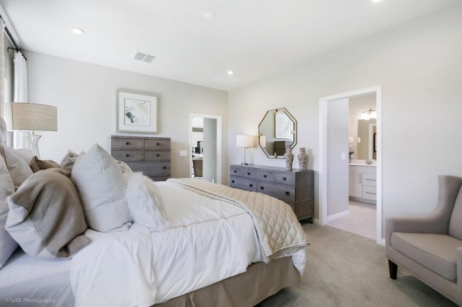 Furnished interior view inside a new home in Spirit of Sebastian, Sebastian (Image 7).