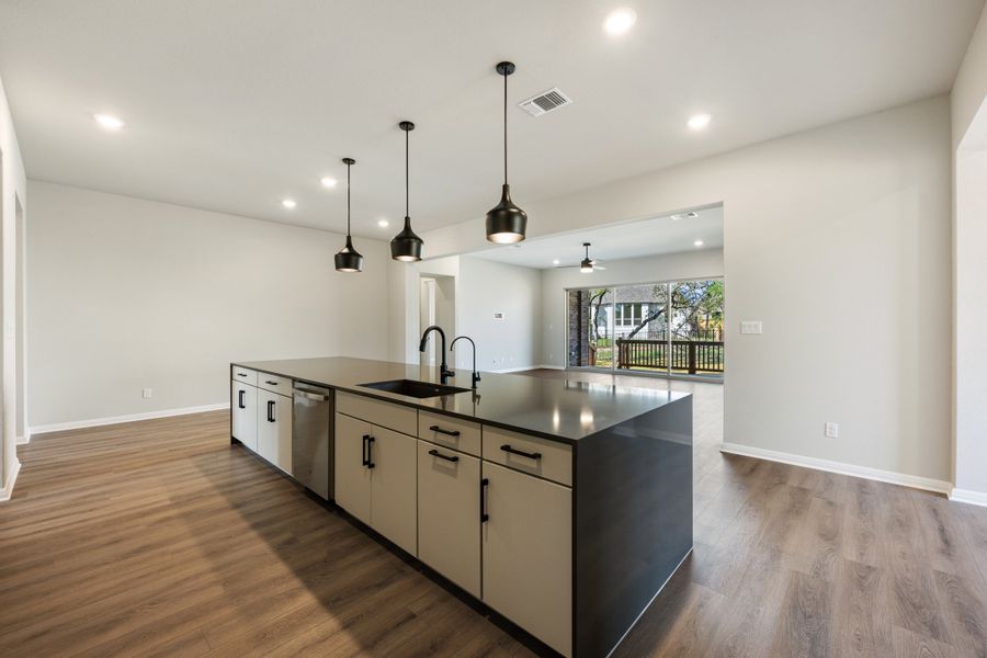 Representative furnished interior of a home built from the Maxwell by Ashton Woods in The Estates at La Cima, San Marcos (Image 11). Representative furnished interior of a home built from the Maxwell by Ashton Woods in The Estates at La Cima, San Marcos (Image 11).
