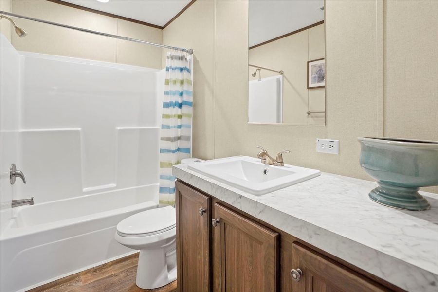 Furnished interior view inside a new home in , Huffman (Image 13).