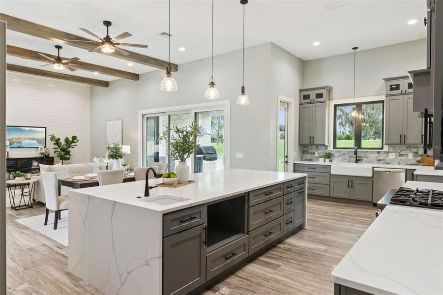 Furnished interior view inside a new home in , Winter Haven (Image 44). Furnished interior view inside a new home in , Winter Haven (Image 44).