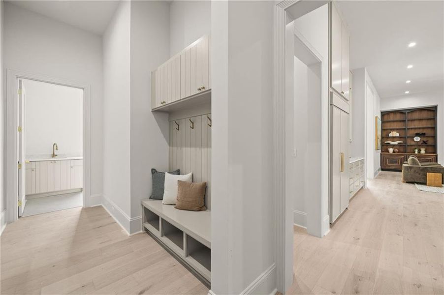 Furnished interior view inside a new home in , Atlanta (Image 6).
