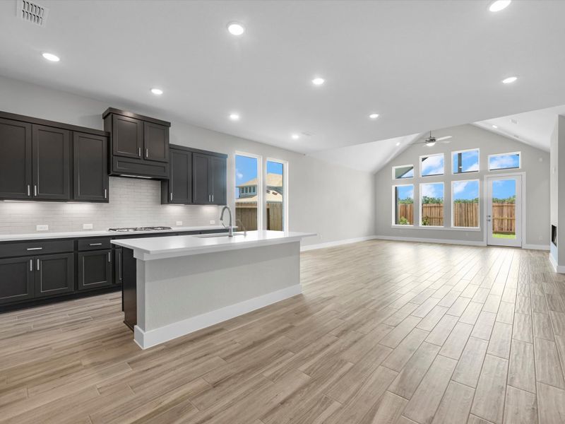 Furnished interior view inside a new home in Pecan Ridge, Fulshear (Image 4).