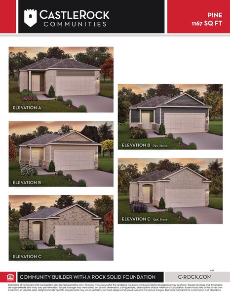 Image 7 representing the Pine by CastleRock Communities in Willow View, Converse, TX. Image 7 representing the Pine by CastleRock Communities in Willow View, Converse, TX.