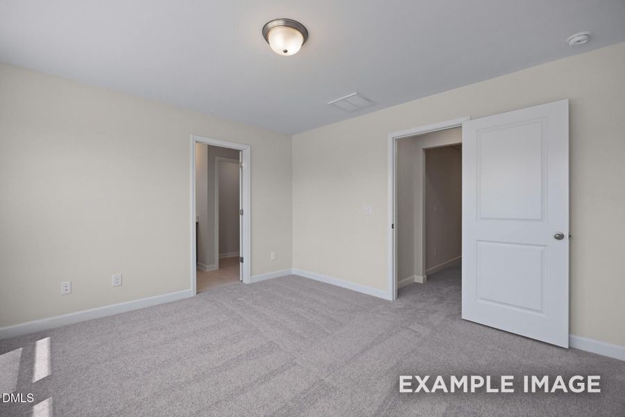 Spacious, unfurnished interior of a new home in Forestville Yard Townhomes, Knightdale (Image 20).