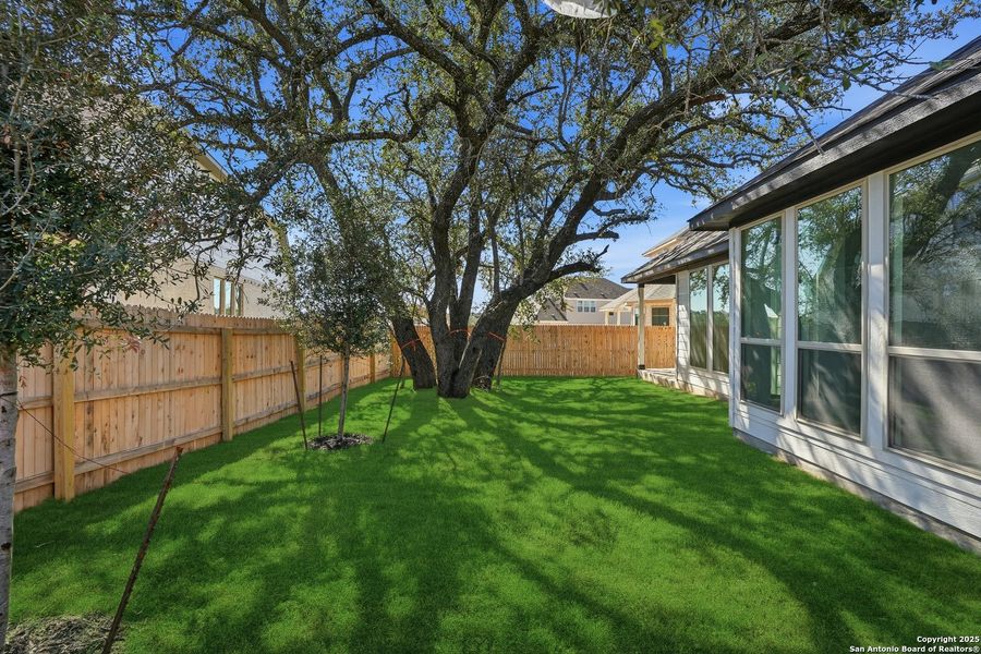 Exterior details and patio area of a home in Bison Ridge, San Antonio (Image 24). Exterior details and patio area of a home in Bison Ridge, San Antonio (Image 24).