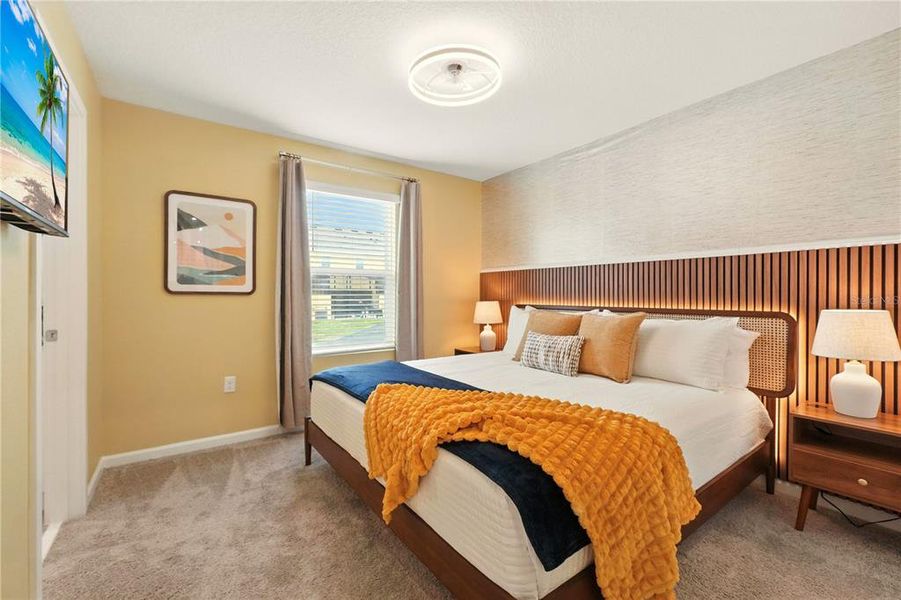 Furnished interior view inside a new home in , Kissimmee (Image 33).