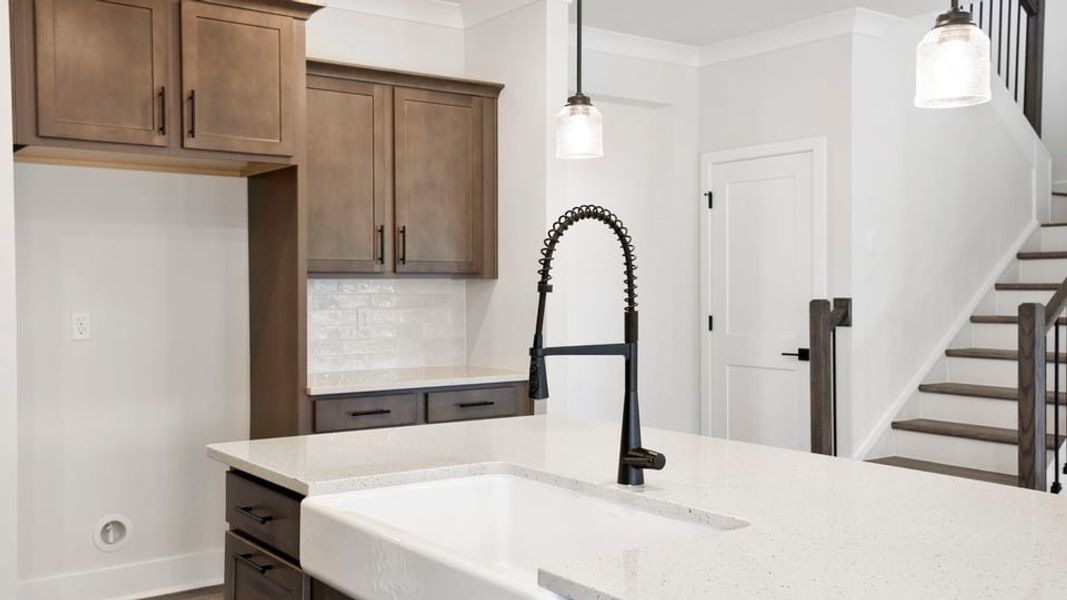 Furnished interior view inside a new home in Adams Glen, Greenville (Image 10). Furnished interior view inside a new home in Adams Glen, Greenville (Image 10).