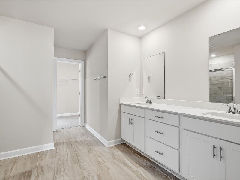 Furnished interior view inside a new home in Southwell Commons, Anderson (Image 5).