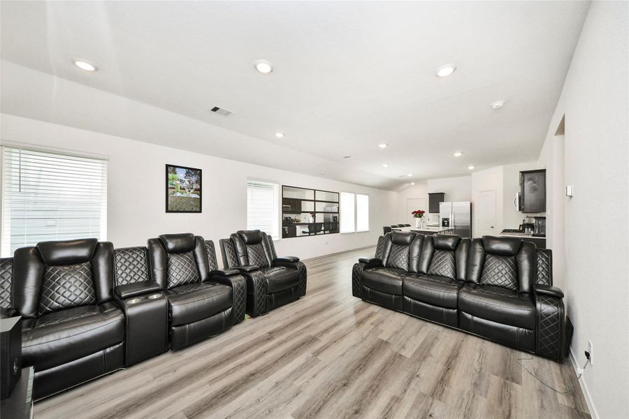 Furnished interior view inside a new home in , Houston (Image 9).