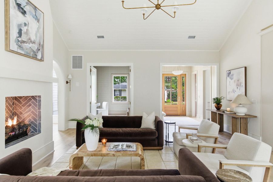 Furnished interior view inside a new home in , Mount Pleasant (Image 8).