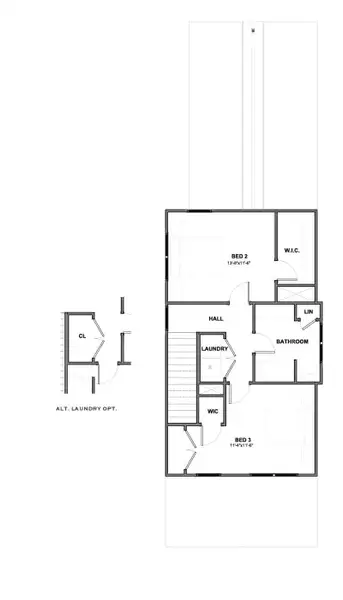 2D floor plan layout for the The Hoke by New Leaf Builders in Riverlights, Wilmington, NC (Image 4). 2D floor plan layout for the The Hoke by New Leaf Builders in Riverlights, Wilmington, NC (Image 4).