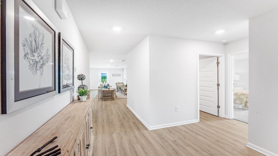 Furnished interior view inside a new home in Morningside, Panama City (Image 12).