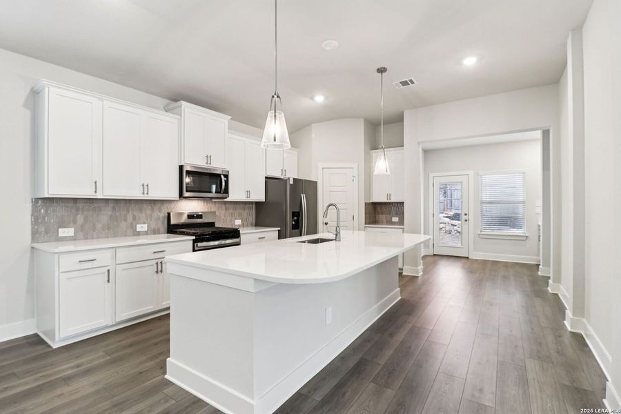 Furnished interior view inside a new home in Sagebrooke - Premier Series, San Antonio (Image 15).