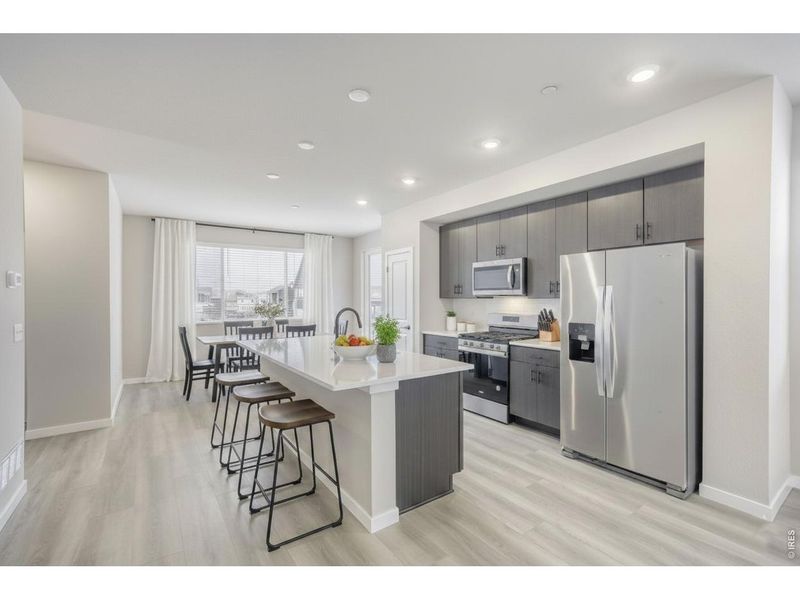 Furnished interior view inside a new home in , Fort Collins (Image 4).