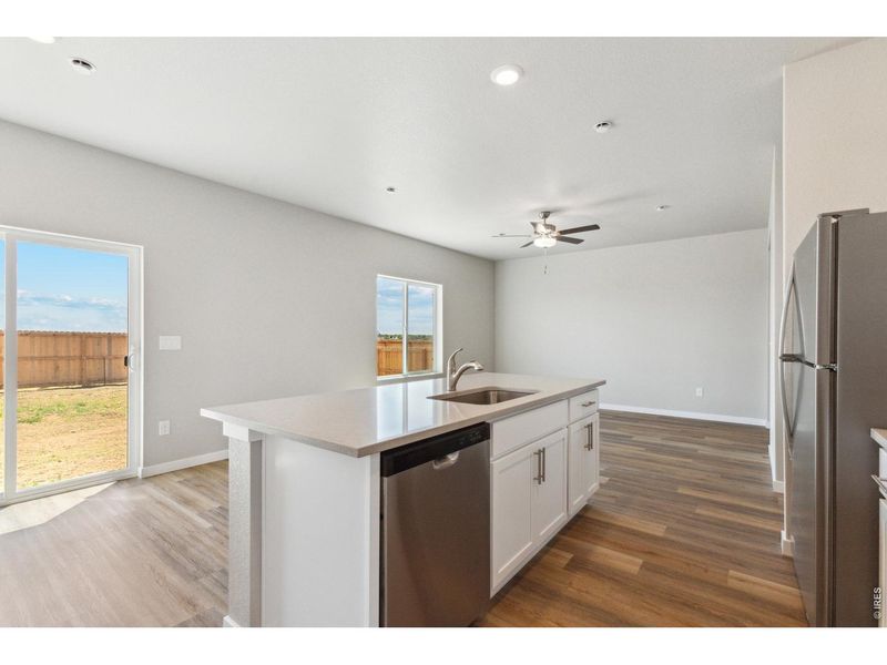 Furnished interior view inside a new home in , Frederick (Image 7).