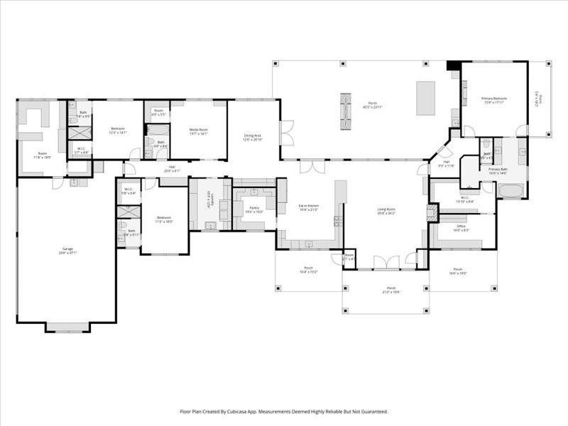 2D floor plan layout of this home in , LaRue, TX (Image 4).