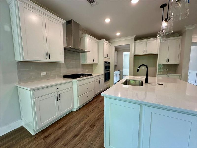 Furnished interior view inside a new home in Cambridge, Flowery Branch (Image 3). Furnished interior view inside a new home in Cambridge, Flowery Branch (Image 3).