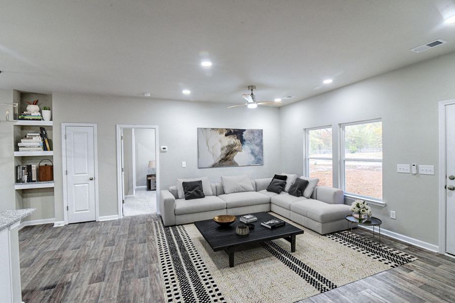 Furnished interior view inside a new home in , Orangeburg (Image 5).