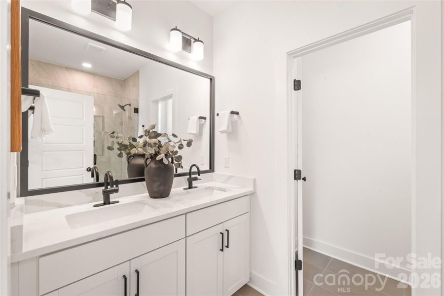 Furnished interior view inside a new home in , Charlotte (Image 31).