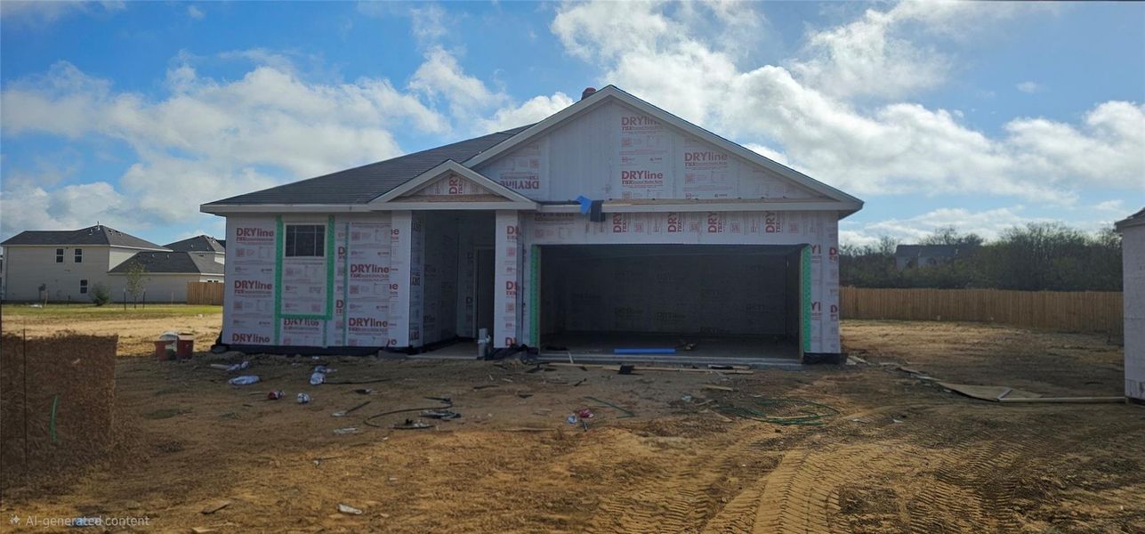 In-progress construction of a new home in Maple Woods, Hockley, TX (Image 20).