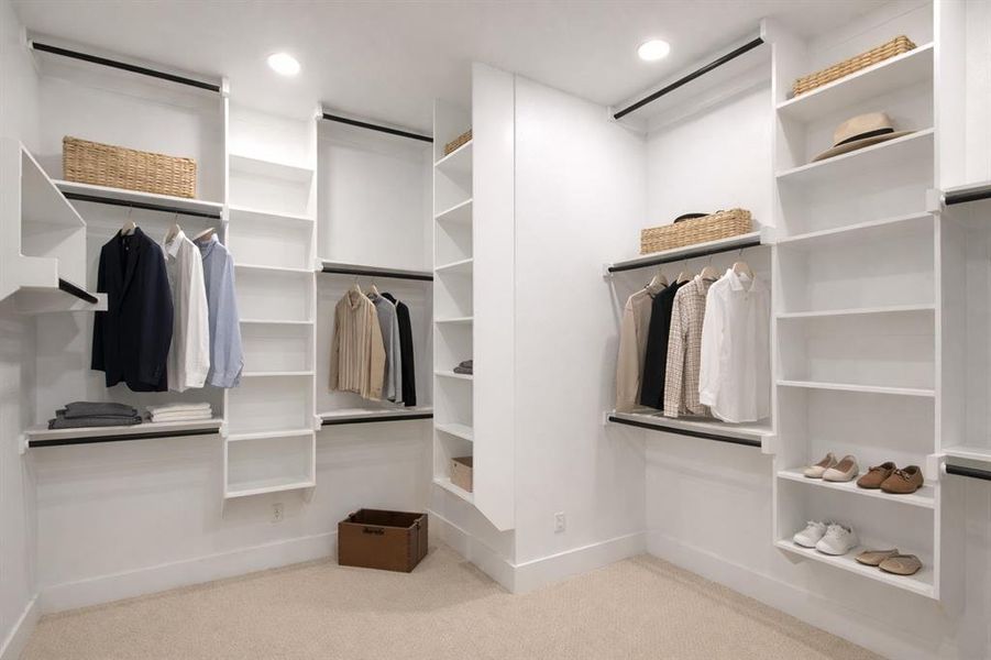 Furnished interior view inside a new home in , Pottsboro (Image 10).