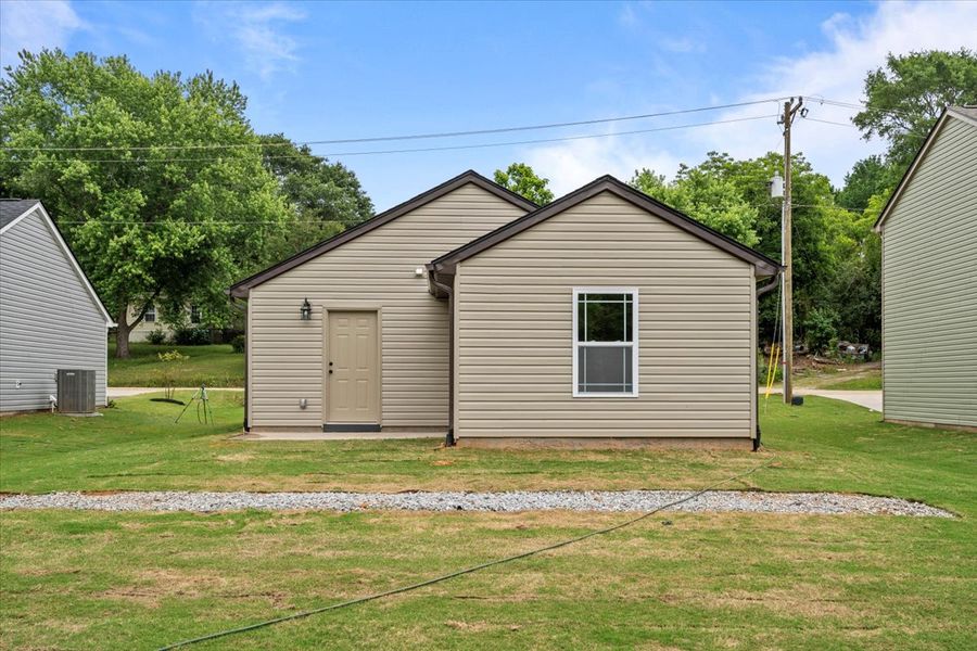 Representative exterior photo of a completed home built from the Kline by Enchanted Homes in Gentry Place, Spartanburg, SC (Image 2).