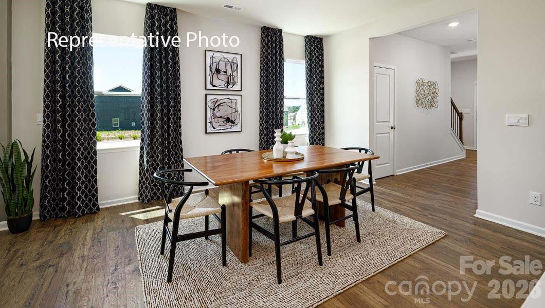 Furnished interior view inside a new home in Brandon Creek, Gastonia (Image 8).