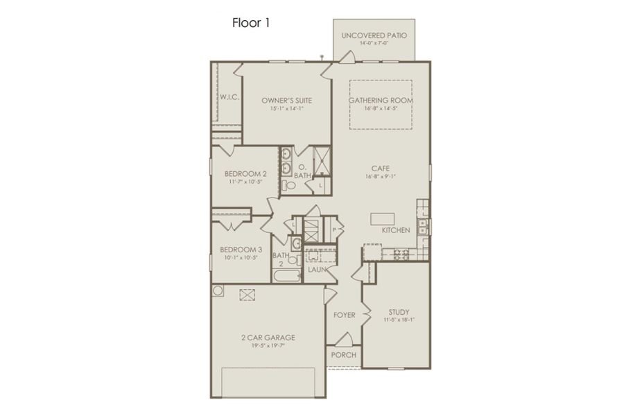 The Morgan Floor Plan