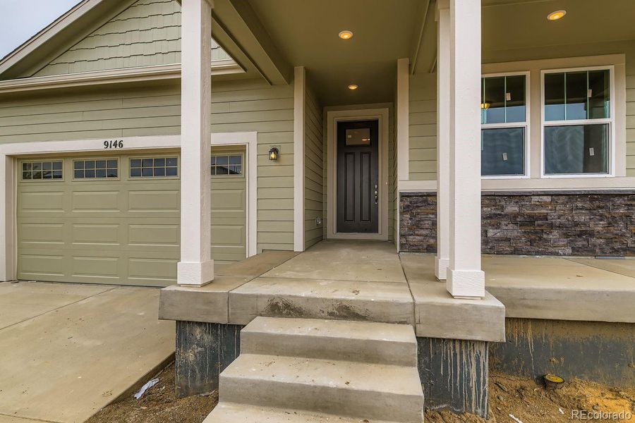 Exterior details and patio area of a home in Buffalo Highlands – Commerce City, Commerce City (Image 2). Exterior details and patio area of a home in Buffalo Highlands – Commerce City, Commerce City (Image 2).