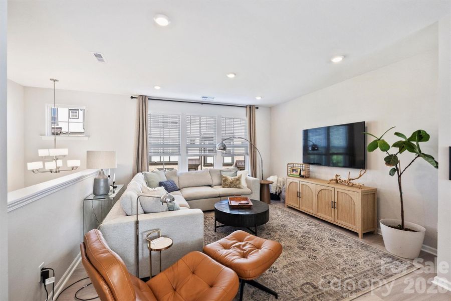 Furnished interior view inside a new home in , Davidson (Image 13).