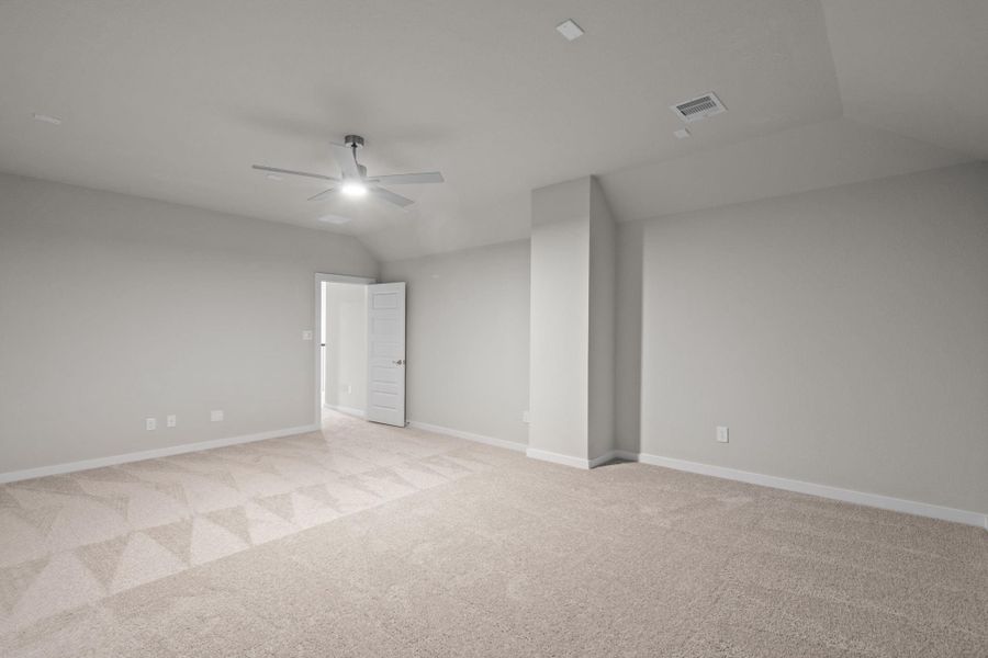 Spacious, unfurnished interior of a new home in Briarwood Crossing, Rosenberg (Image 21). Spacious, unfurnished interior of a new home in Briarwood Crossing, Rosenberg (Image 21).