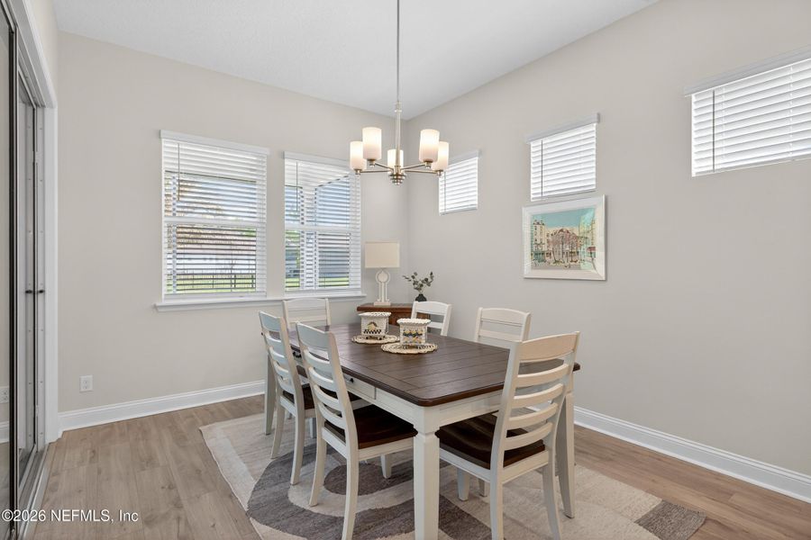 Furnished interior view inside a new home in RiverTown, St. Johns (Image 13).