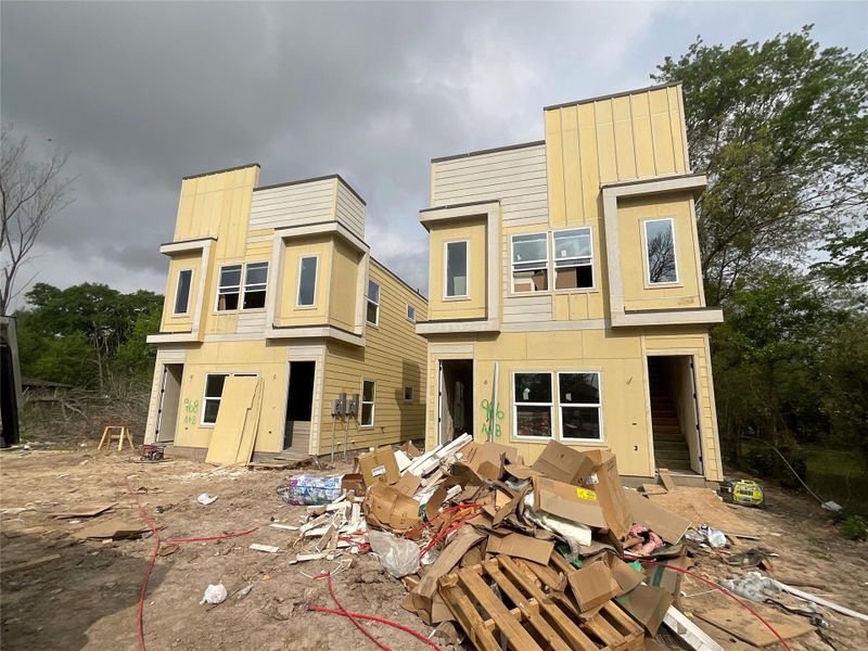 In-progress construction of a new home in , Houston, TX (Image 25).